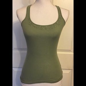 Aeropostale Embellished Tank Top